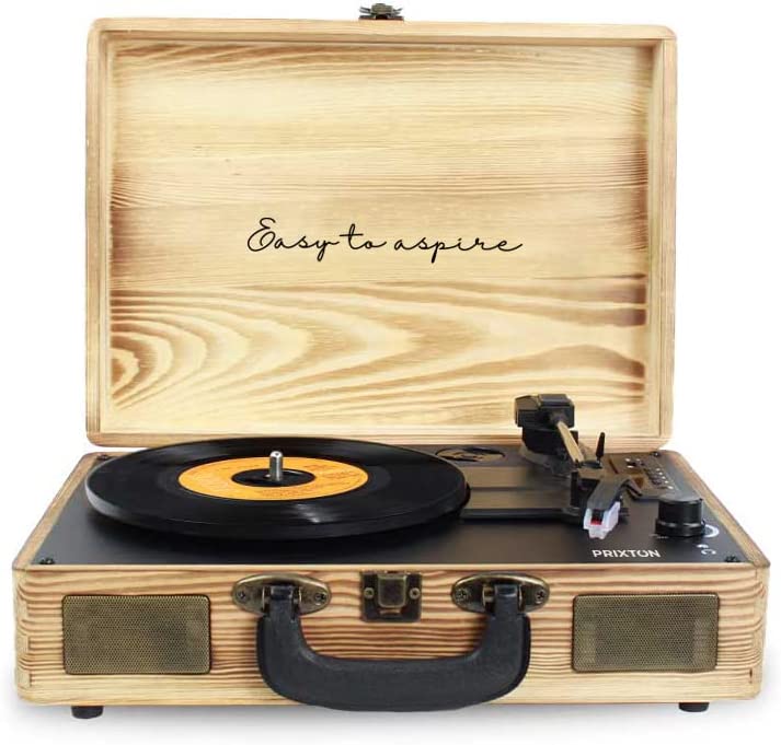 Gira-Discos Madeira - Vintage