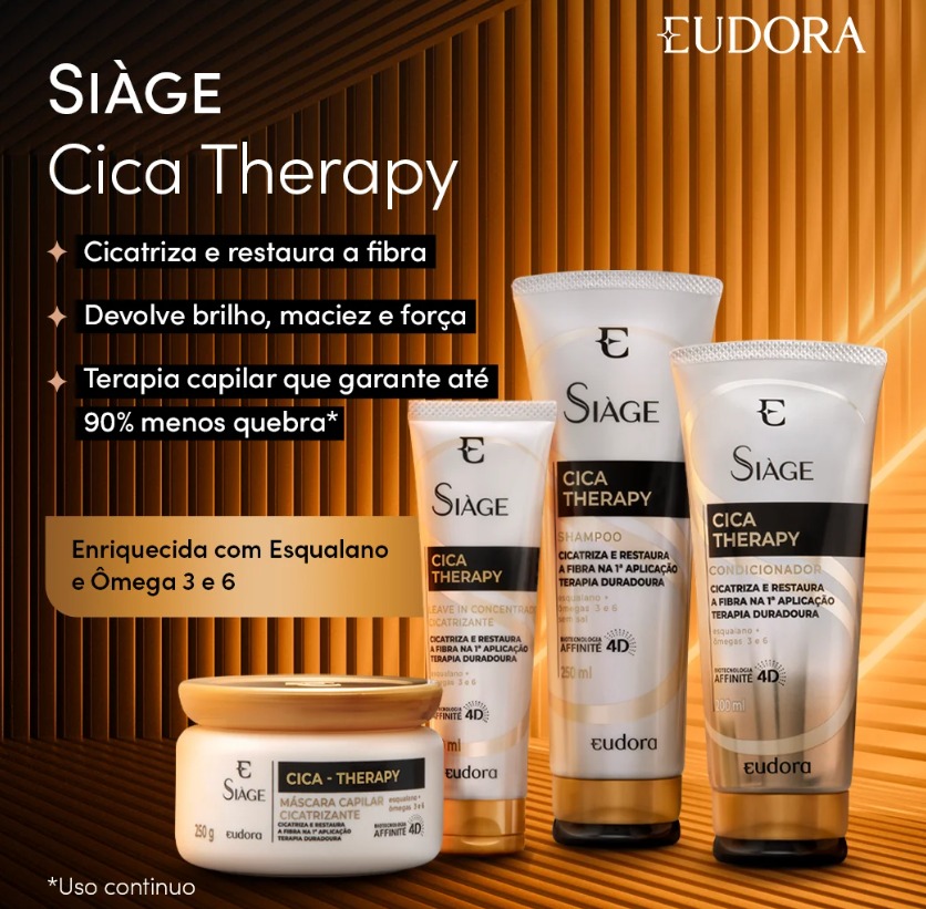 Eudora Combo Siàge Cica -Therapy  4 itens