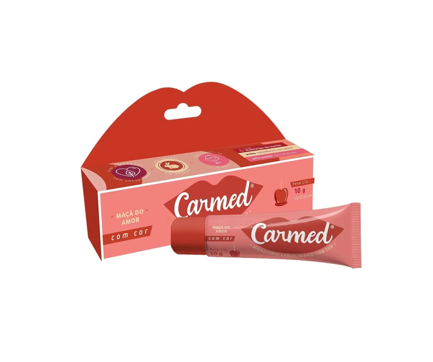 Hidratante Labial Carmed Maçã do Amor