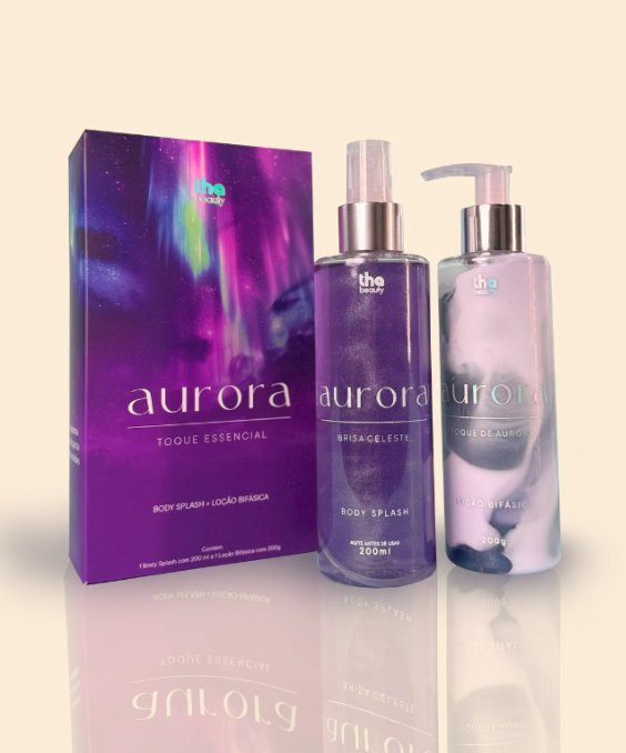 ThaBeauty - Kit Aurora: Body Splash + Loção Hidratante