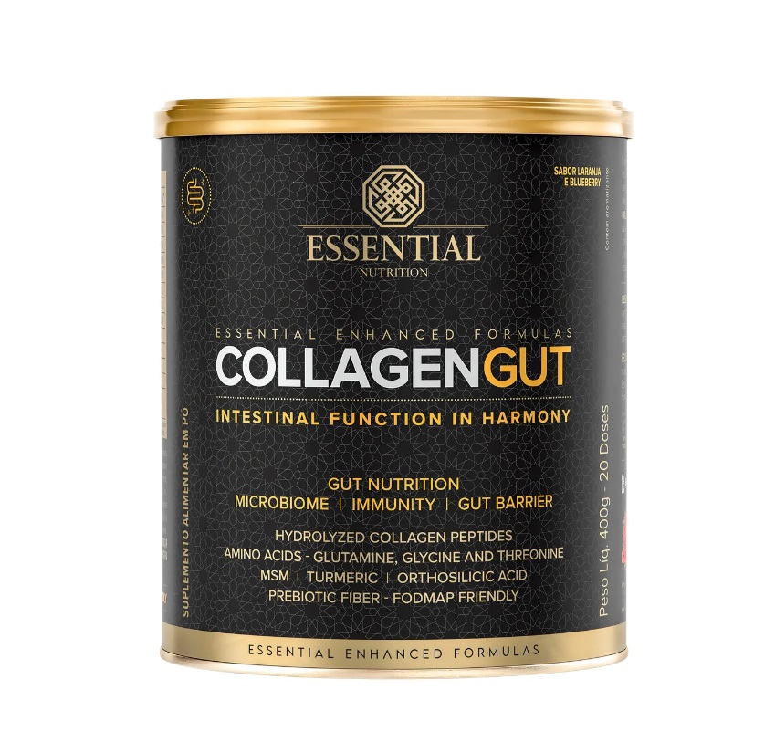 Essential Nutrition Collagen Gut Laranja /Blueberry 400ml