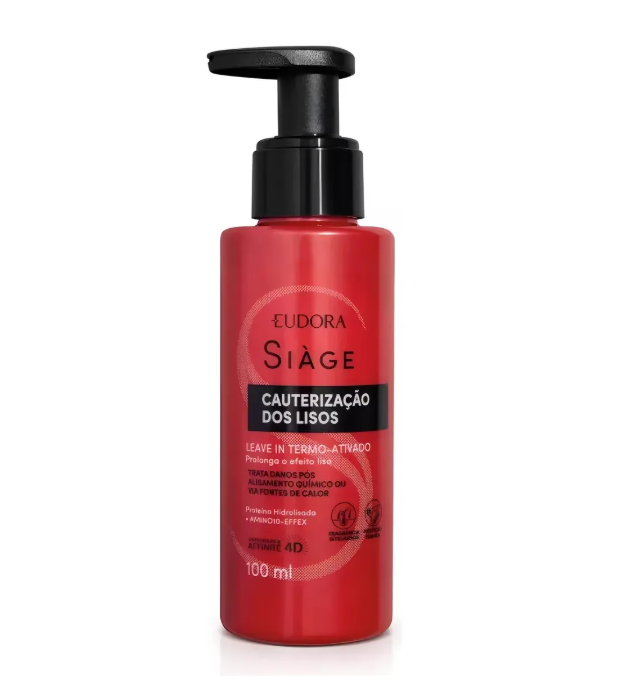 Eudora Siàge Cauterização Dos Lisos Leave-in Capilar 100ml ✅PRONTA ENTREGA