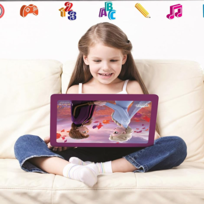 Disney&#x20;Frozen&#x20;Computador&#x20;Port&#x00E1;til&#x20;Educativo&#x20;Bil&#x00ED;ngue&#x20;Espanhol&#x2F;Ingl&#x00EA;s&#x1F381;Prenda