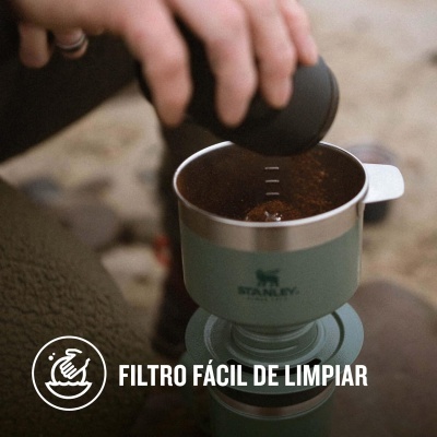 Stanley&#x20;Perfect&#x20;Brew&#x20;Pour&#x20;Over&#x20;&#x2013;&#x20;Filtro&#x20;de&#x20;Caf&#x00E9;&#x20;Reutiliz&#x00E1;vel&#x20;&#x28;1&#x20;a&#x20;6&#x20;ch&#x00E1;venas&#x29;&#x20;&#x2013;&#x20;Matte&#x20;Black&#x2705;PRONTA&#x20;ENTREGA