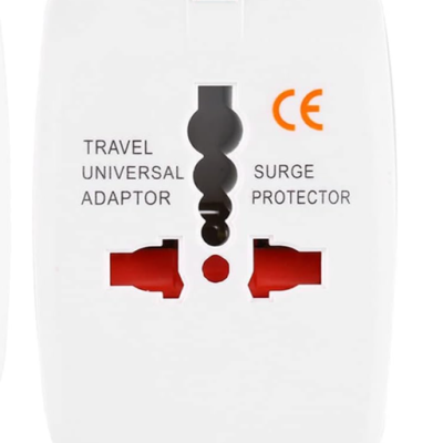 Adaptador Universal de Tomadas EU / UK / US / AU