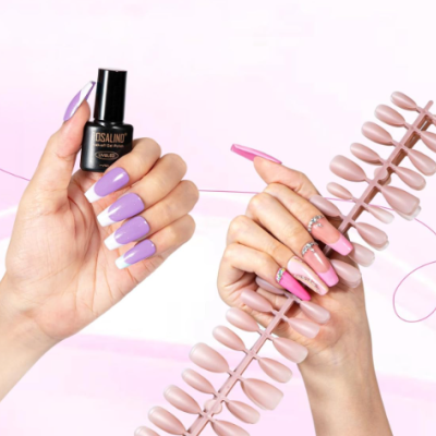 Kit 24 Vernizes em Gel Roxo Vermelho Cinza Preto Azul, Base, Top Coat Mate e Glitter ✅PRONTA ENTREGA