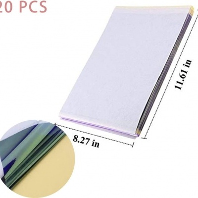 Papel de Transferência para Tatuagens 20 Folhas