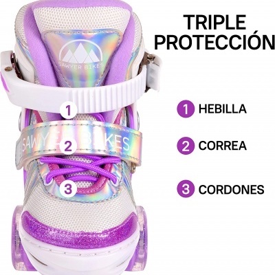 Patins&#x20;Ajust&#x00E1;veis&#x20;e&#x20;com&#x20;Luzes