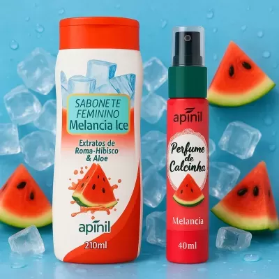 Kit Apinil Sabonete Íntimo e Perfume de Calcinha Sexy - Fragrâncias Variadas