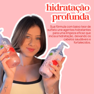 VIRÁ - KIT BERRY KISS HIDRATAÇÃO