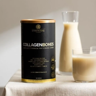 Essential Nutrition Collagen Bones Baunilha 483g Essential Nutrition Collagen Bones Baunilha 483g