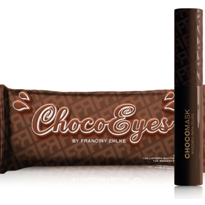 Kit Fran Chocoeyes Máscara Cilios E Lápis Multifuncional Kit Fran Chocoeyes Máscara Cilios E Lápis Multifuncional
