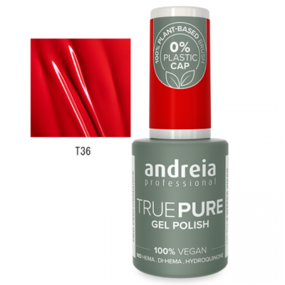 Verniz Gel Andreia Gama TRUE PURE Vermelho Preto ✅PRONTA ENTREGA
