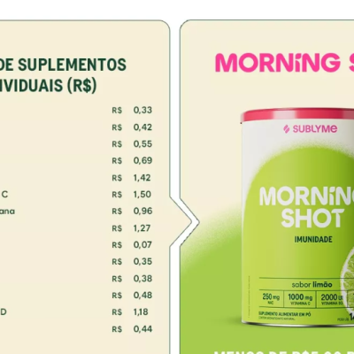 Morning&#x20;Shot&#x20;Lim&#x00E3;o&#x20;Matinal&#x20;Sublyme&#x20;150g&#x20;&#x20;-&#x20;Sublyme&#x2705;PRONTA&#x20;ENTREGA
