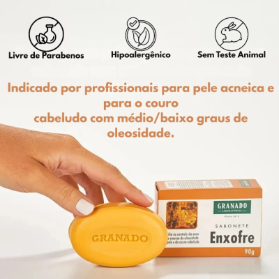 Kit&#x20;2&#x20;Sabonetes&#x20;Granado&#x20;Enxofre&#x20;90g&#x2705;PRONTA&#x20;ENTREGA