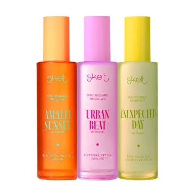 Kit Skelt Perfume Mist Spray (3 Produtos) Kit Skelt Perfume Mist Spray (3 Produtos)