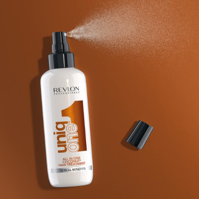 Revlon Professional UniqOne Thermal Hair Protector - Fragrância Coco Revlon Professional UniqOne Thermal Hair Protector - Fragrância Coco