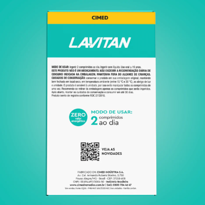 Suplemento&#x20;Memo&#x20;Neuro&#x20;60&#x20;Comprimidos&#x20;Revestidos&#x20;Lavitan