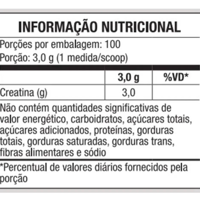 Equaliv Creatina 100% Monohidratada  300g Sem Sabor