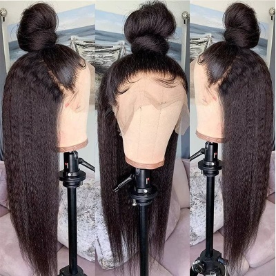 Peruca Cabelo Humano Brasileiro Virgem 45cm 150% Densidade