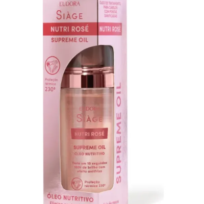 Óleo Nutri Rosé Siàge 60ml Eudora