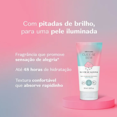 O Boticário Kit 5 Itens Cuide-se Bem Nuvem de Alegria