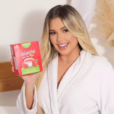 Ch&#x00E1;&#x20;Desinch&#x00E1;&#x20;Cider&#x20;Ma&#x00E7;a&#x20;Apple&#x20;Hibisco&#x20;Suplemento&#x20;30un