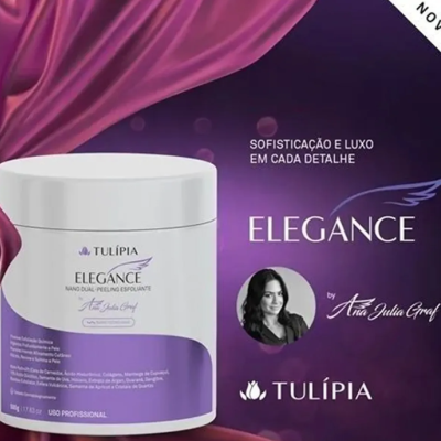 Elegance Body Esfoliante Dual Peeling Corporal Tulípia 500g Elegance Body Esfoliante Dual Peeling Corporal Tulípia 500g