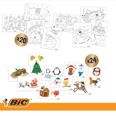 BIC&#x20;Calend&#x00E1;rio&#x20;Advento&#x20;de&#x20;Natal&#x20;24&#x20;artigos&#x20;&#x20;-&#x20;&#x1F381;Prenda
