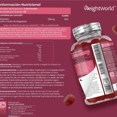 Citrato de Magnésio 125 mg - 90 Gomas Sabor Uva para Crianças e Adultos ✅PRONTA ENTREGA Citrato de Magnésio 125 mg - 90 Gomas Sabor Uva para Crianças e Adultos ✅PRONTA ENTREGA