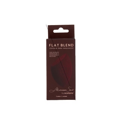 Esponja de Maquilhagem Océane Flat Blend Vinho Mariana Saad Esponja de Maquilhagem Océane Flat Blend Vinho Mariana Saad