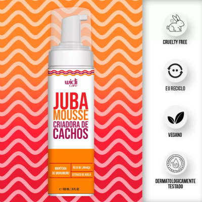Mousse&#x20;Criador&#x20;de&#x20;Cachos&#x20;Widi&#x20;Care&#x20;Juba&#x20;200ml