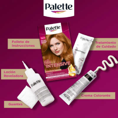 Kit Palette Intensive Creme Color 7 Loiro Médio ✅PRONTA ENTREGA
