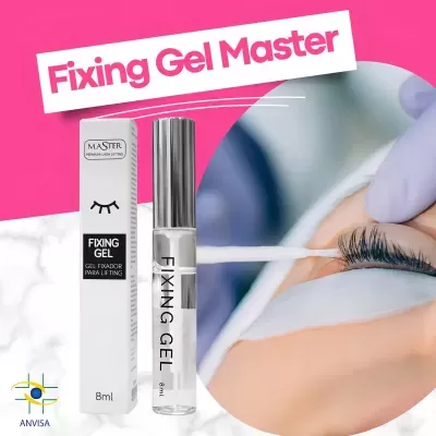 Gel Fixador Master Fixing Gel Cola para Lash Lifting 8ml