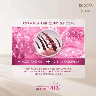 Combo Siàge Dermo Hair Resistência Antiqueda Eudora 4 Itens Combo Siàge Dermo Hair Resistência Antiqueda Eudora 4 Itens