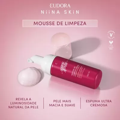 Mousse de Limpeza Facial Niina Secrets 150ml Mousse de Limpeza Facial Niina Secrets 150ml