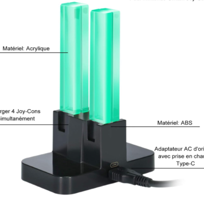 Carregador&#x20;4&#x20;em&#x20;1&#x20;para&#x20;Nintendo