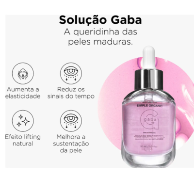 Sérum Efeito Lifting Solução Gaba Simple Organic