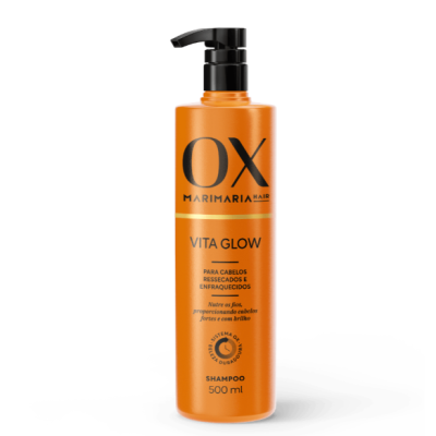 Shampoo Vita Glow 500ML OX Mari Maria Hair Shampoo Vita Glow 500ML OX Mari Maria Hair