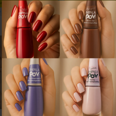 Kit 12 Esmaltes Impala Pov: Nova Coleção Blogueiras Diversificado