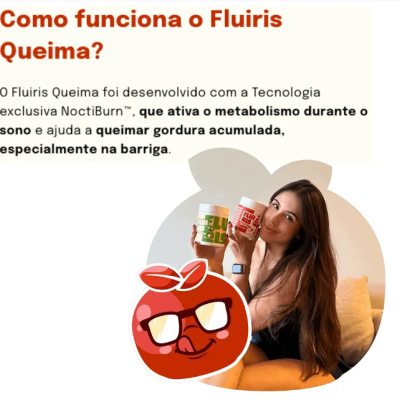 Fluiris&#x20;Desincha&#x20;e&#x20;Fluiris&#x20;Queima&#x20;Suplemento&#x20;Alimentar&#x20;em&#x20;P&#x00F3;&#x20;210g