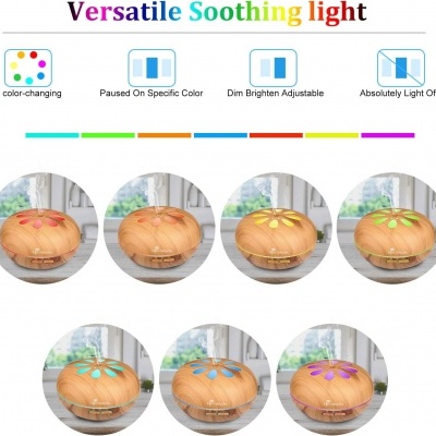 Difusor&#x20;&#x00D3;leos&#x20;Essenciais&#x20;Humidificador&#x20;Comando&#x20;550&#x20;ml