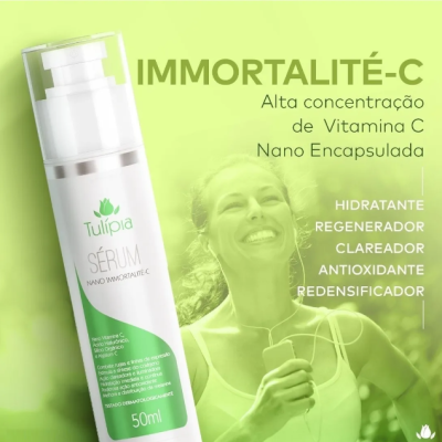 Immortalité-C Nano Sérum de Vitamina C 50ml - Tulípia