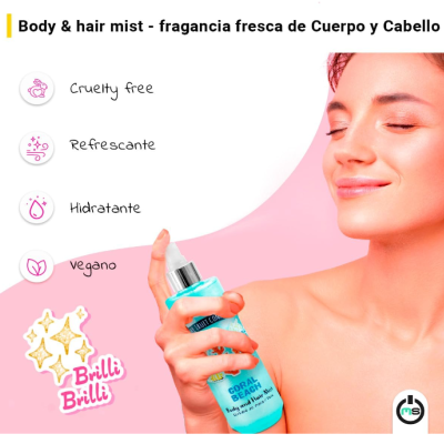 Hair & Body Mist 200 ml Aroma Sorvete de Amora-de-Rosa e Pera -  The Fruit Company Hair & Body Mist 200 ml Aroma Sorvete de Amora-de-Rosa e Pera -  The Fruit Company