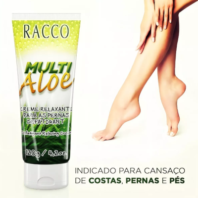 Creme Relaxante Para as Pernas Defatigant Racco 120g Creme Relaxante Para as Pernas Defatigant Racco 120g