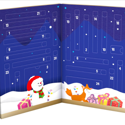 BIC Calendário Advento de Natal 24 artigos  - 🎁Prenda