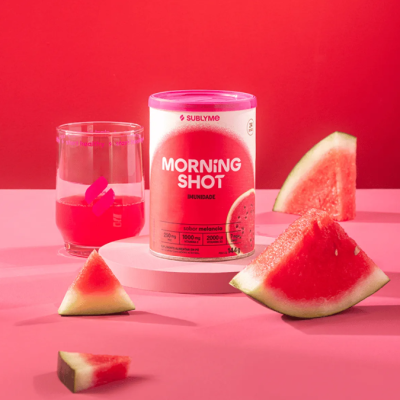 Kit 2x Morning Shot Matinal Melancia 144g - Sublyme