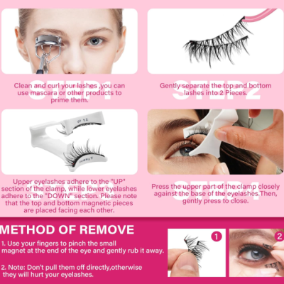 Top&#x1F525;Pestanas&#x20;Magn&#x00E9;ticos&#x20;de&#x20;Longa&#x20;Dura&#x00E7;&#x00E3;o&#x20;Reutiliz&#x00E1;veis