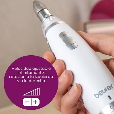 Broca Luz LED Manicure/Pedicure +10 Acessórios Alta Qualidade Safira e Feltro