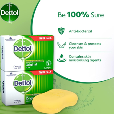 Kit 2 Dettol Barr Soap Original  ✅PRONTA ENTREGA Kit 2 Dettol Barr Soap Original  ✅PRONTA ENTREGA